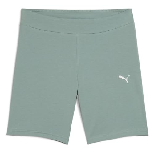 PUMA Damen ESS Short Leggings 7” jogginghose damen, Green Moon, von PUMA