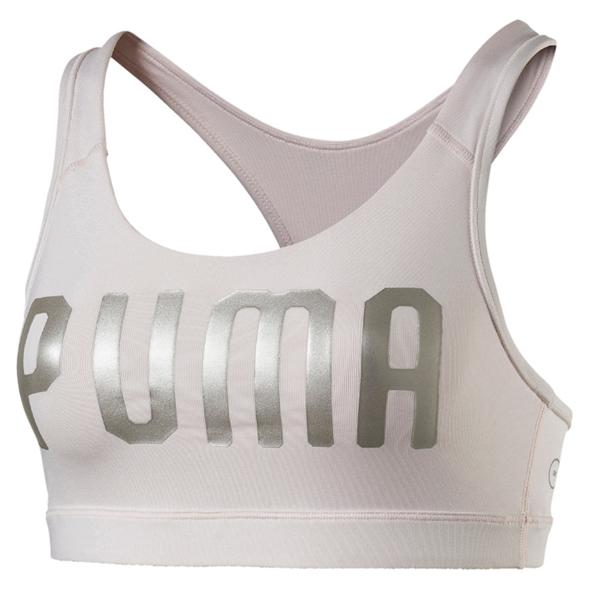 PUMA Damen Powershape Forever Logo Bustier SPORT-BH BRA Pearl von Puma