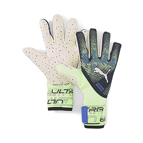PUMA Equipment - Torwarthandschuhe Ultra Ultimate 1 NC Fastest TW-Handschuhe gelbblau 8,5 von PUMA