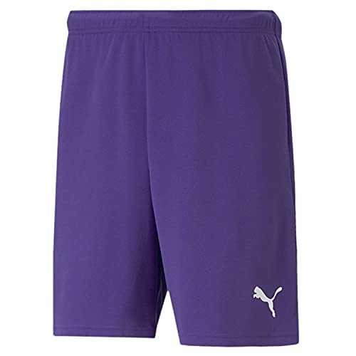 PUMA Fußball teamRISE Shorts Herren lila weiß Gr XXXL von PUMA