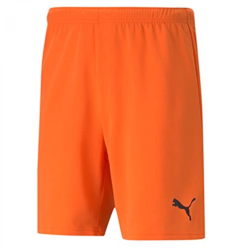 PUMA Fußball teamRISE Shorts Herren orange schwarz Gr XL von PUMA