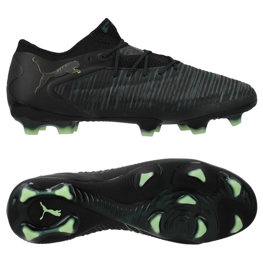 PUMA Future 8 Ultimate Low FG Eclipse - Schwarz/Grün/Green Terrain von PUMA