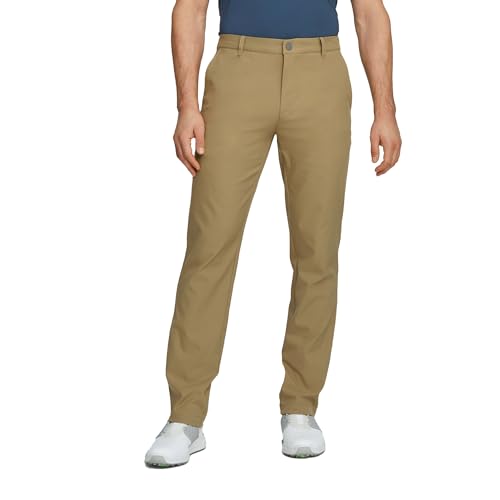 PUMA GOLF Herren Händlerhose Golfhose, Coconut Crush, 38/30 von PUMA