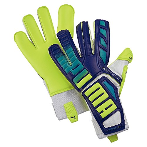 PUMA Handschuhe Evospeed 1.3 Fußball, Prism Violet-Fluro Yellow-Scuba Blue, 11 von PUMA