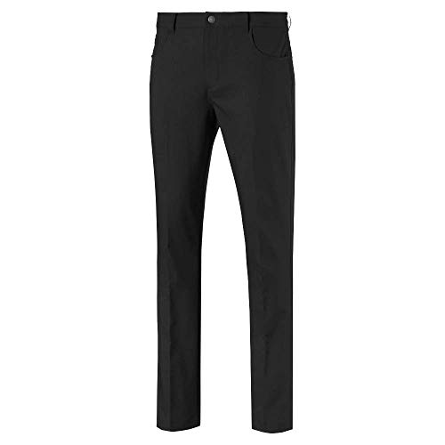 PUMA Herren 2019 Jackpot 5 Pocket Pant Hose, Puma Black, 33W / 34L EU von PUMA