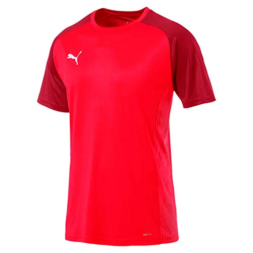 PUMA Herren Cup Sideline Tee Core T-Shirt, Red-Chili Pepper, M von PUMA