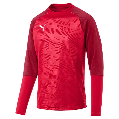 PUMA Herren Cup Training Sweat Core Sweatshirt, Red-Chili Pepper, XXL von PUMA