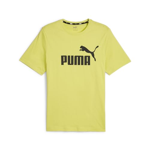 PUMA Herren ESS Logo Tee (S) T-Shirt, Lime Sheen Green, XL EU von PUMA