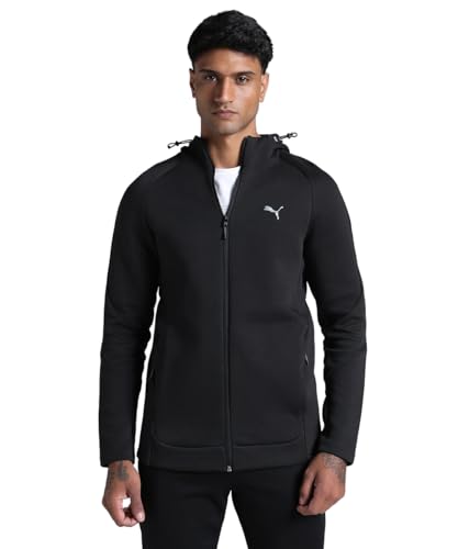 PUMA Herren Evostripe Full-Zip Hoodie Dk Sweat von PUMA
