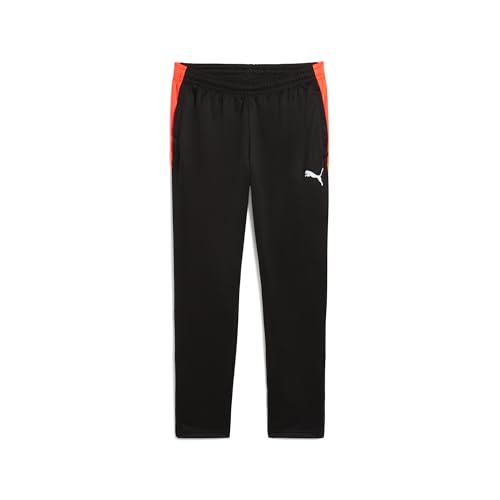 PUMA Herren IndividualLIGA Training Pants Gestrickte Hosen, PUMA Black-Heat Fire, S von PUMA
