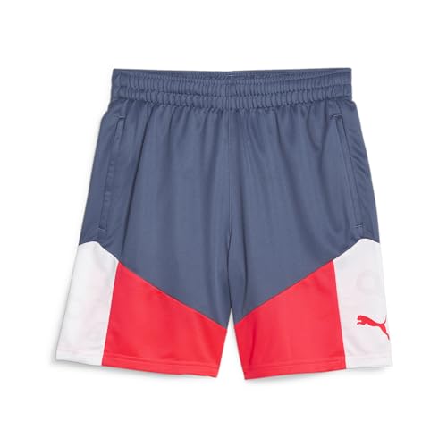 PUMA Herren Individualcup Strick Shorts, Puma White-inky Blue, XL EU von PUMA