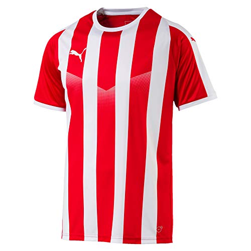 PUMA Herren Jerseyshirt, Puma Red-puma White, S von PUMA