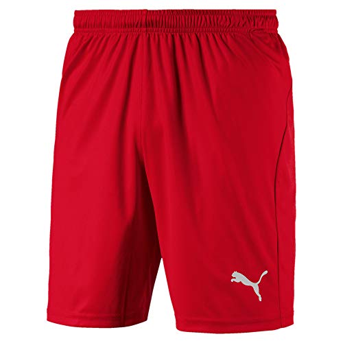 PUMA Herren LIGA Shorts Core Red White, M von PUMA