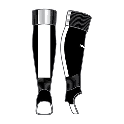 PUMA Herren Stutzen Football Socks with Stirrups, Black-White, 1 von PUMA