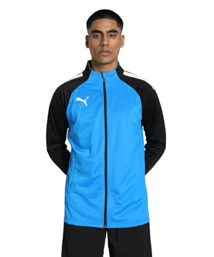 PUMA Herren Sweater, Electric Blue Lemonade-puma Black, S von PUMA