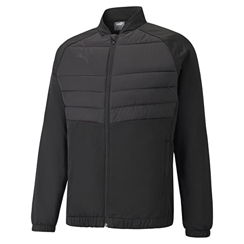 PUMA Herren Teamliga Hybrid Jacket Sweater, Puma Black, XXL EU von PUMA