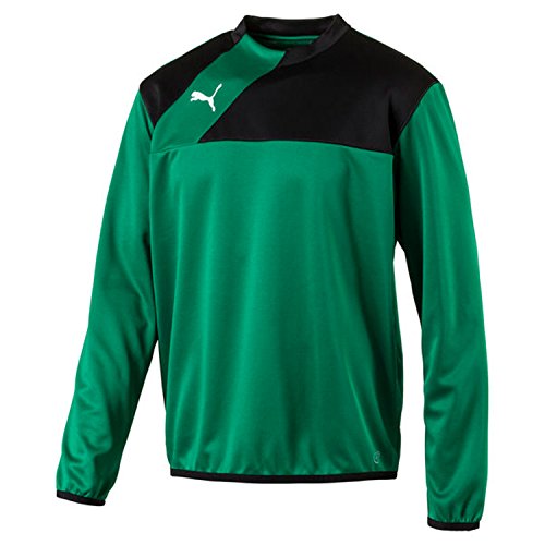 PUMA Herren Sweatshirt Esquadra Training Sweat, Power Green-Black, S von PUMA