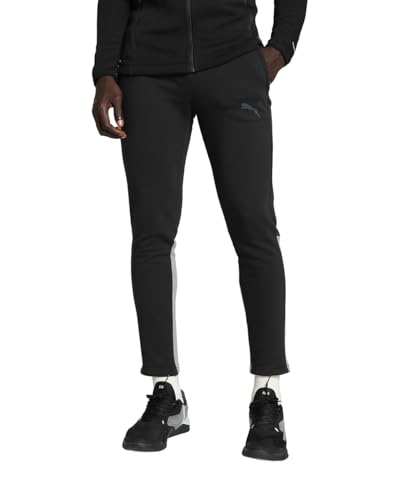PUMA Herren Teamcup Casuals Pants Gestrickte Hosen, Schwarz, S von PUMA