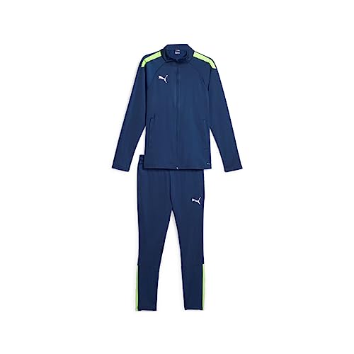 PUMA Herren Teamliga Trainingsanzug, Persian Blue-Pro Grün, S von PUMA