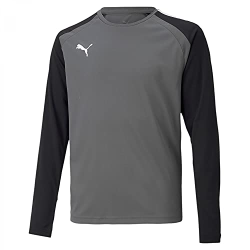 PUMA Herren Teampacer Gk Ls JERS Langarmshirt, Perle (Smoked Pearl), 8 Años von PUMA