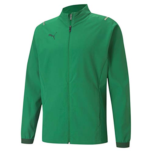 PUMA Herren, teamCUP Sideline Jacket Trainingsjacke, Amazon Green-Dark Green, L von PUMA