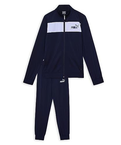 PUMA Boy's Poly Suit Cl B Track Suit,Blau (Peacoat), 164 von PUMA