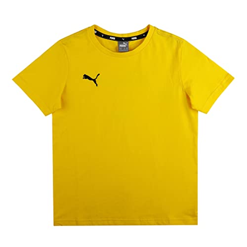 PUMA Kinder teamGOAL 23 Casuals Tee Jr T-shirt, Cyber Yellow, 152 von PUMA