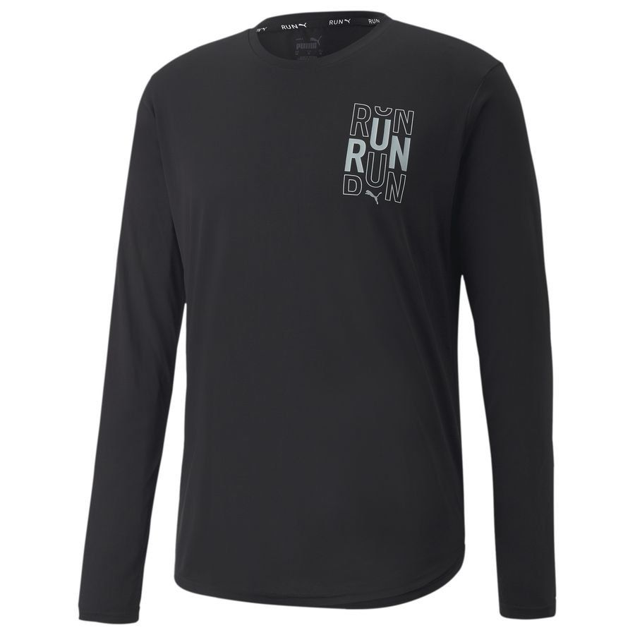 PUMA Lauf T-Shirt Run - Schwarz Langärmlige Oberteile von PUMA