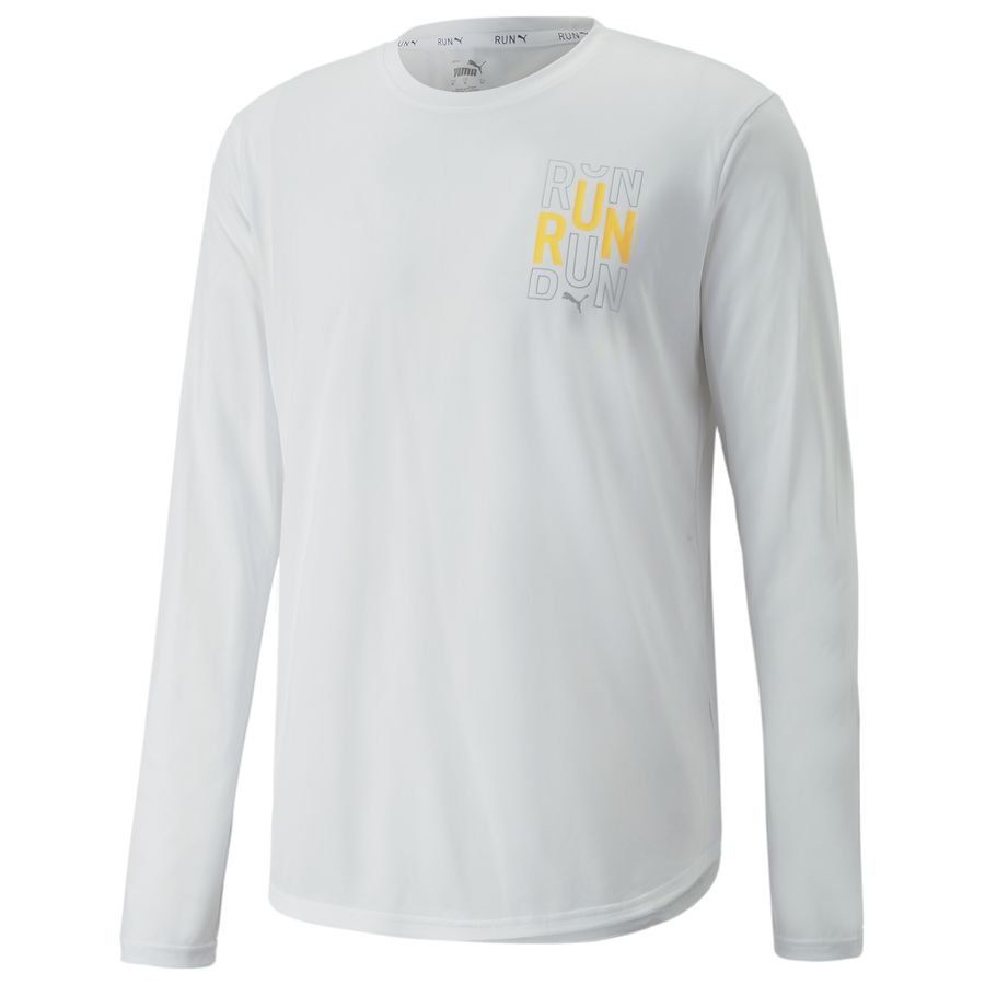 PUMA Lauf T-Shirt Run - Weiß Langärmlige Oberteile von PUMA