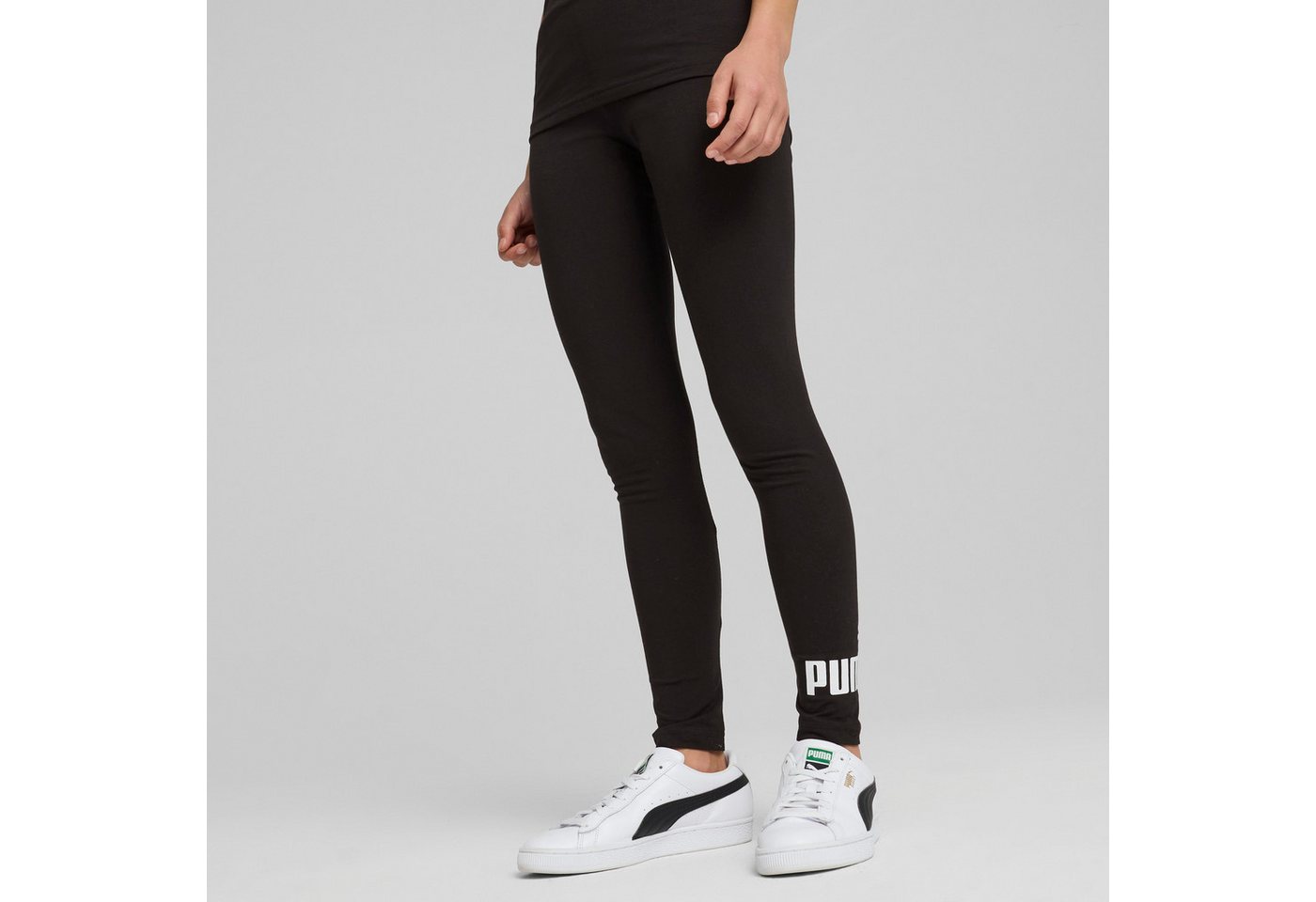 PUMA Leggings ESS NO. 1 LOGO LEGGINGS G für Kinder, Baumwolle von PUMA