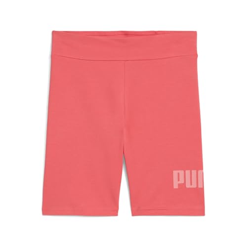 PUMA Mädchen ESS 2 COLOR No.1 Logo​ Short Leggings G jogginghose damen, Peach Frost, von PUMA