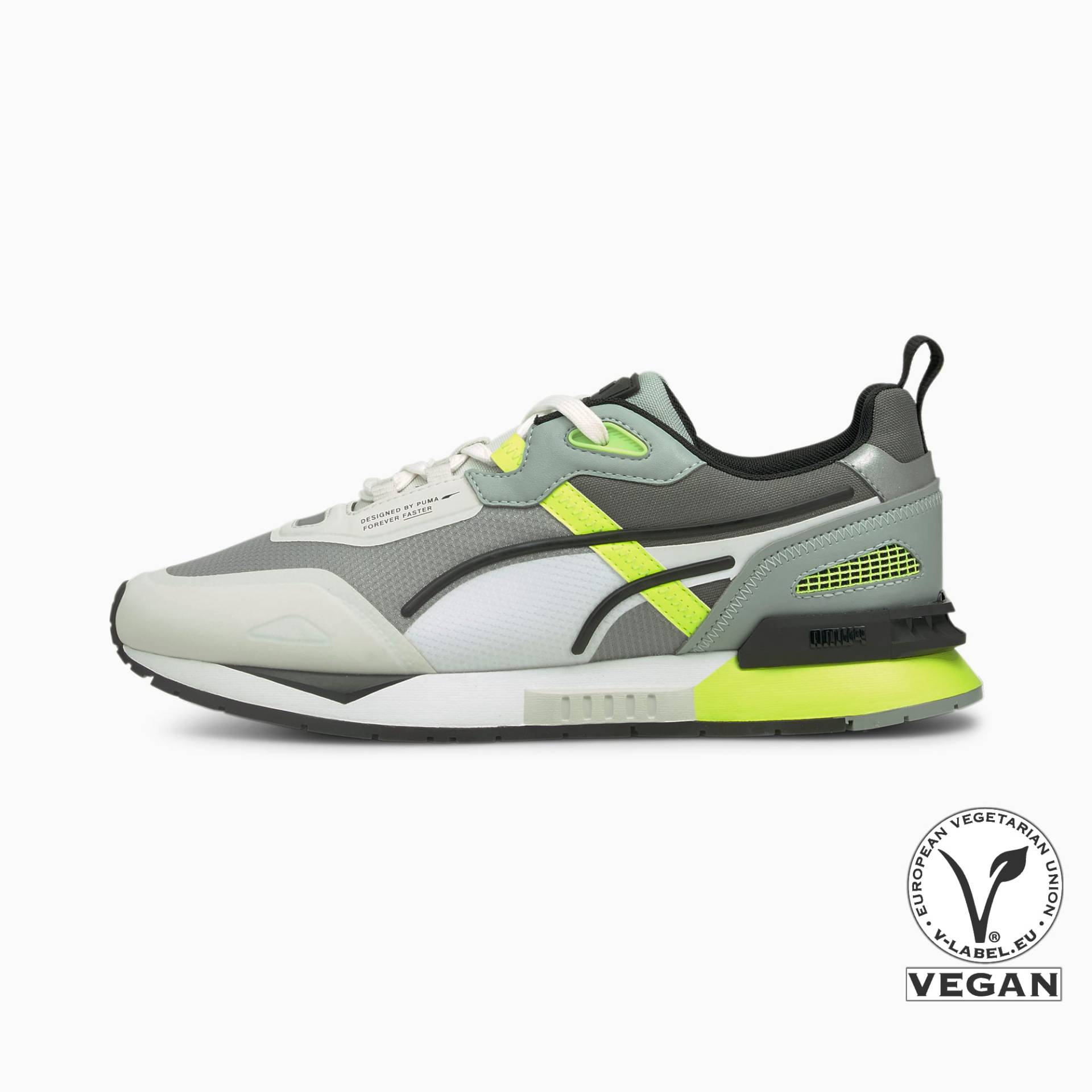 PUMA Mirage Tech Sneaker Schuhe | Mit Aucun | Weiß/Grau/Gelb | Größe: 46 von PUMA