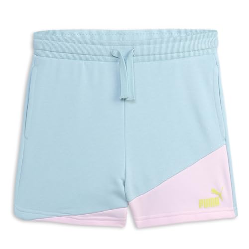 PUMA Power Colorblock Shorts TR G, Unisex-Erwachsene Gestrickte Shorts, Turquoise Surf, 679366 von PUMA