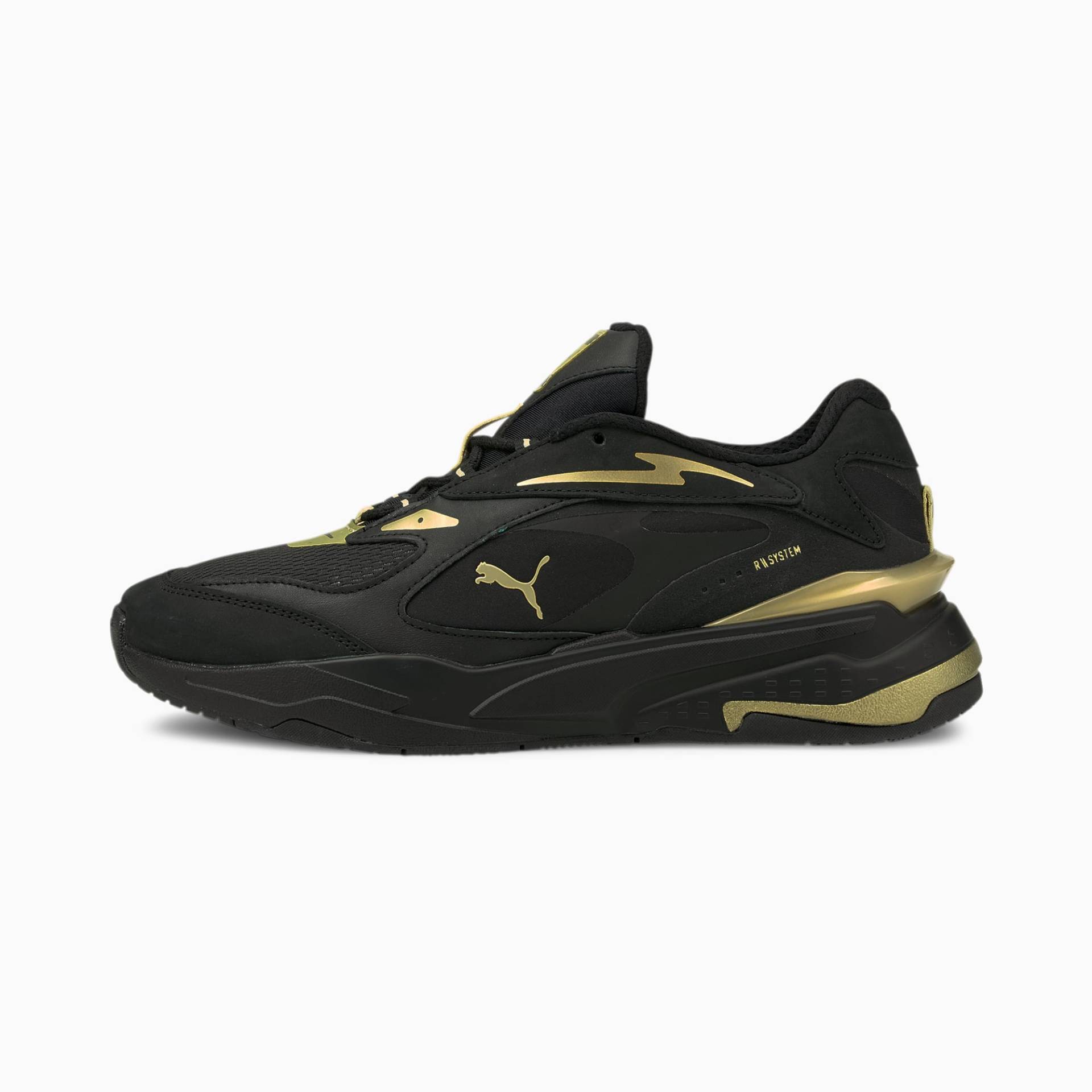 PUMA RS-Fast Metal V2 Sneaker Schuhe Für Herren | Mit Aucun | Schwarz/Gold | Größe: 37 von PUMA