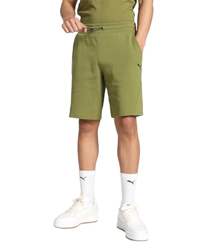 PUMA Rad/Cal Shorts 9'' DK, Unisex-Erwachsene Gestrickte Shorts, Olive Green, 678918 von PUMA