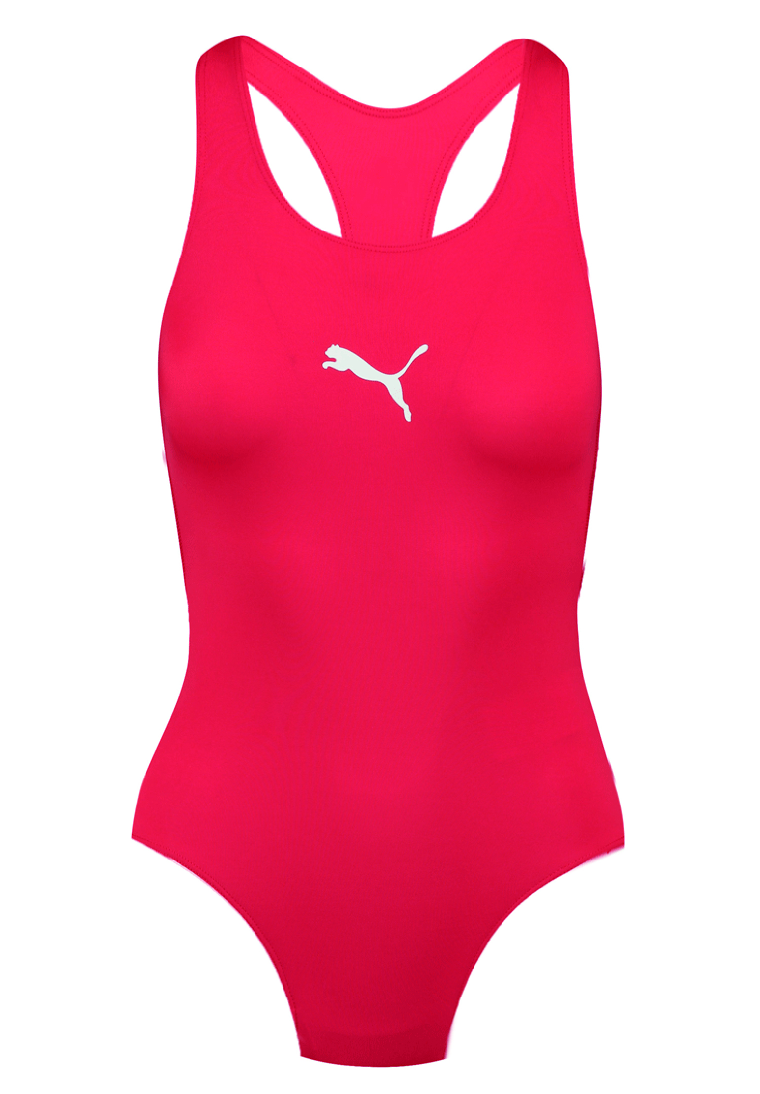 PUMA Swim Damen Racerback Badeanzug Schwimmanzug von Puma