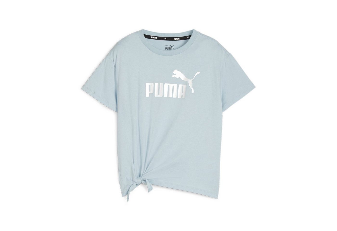 PUMA T-Shirt ESS+ LOGO KNOTTED TEE G von PUMA