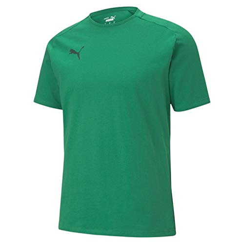 PUMA TeamCUP Casuals T-Shirt Herren grün, S (44/46 EU) von PUMA