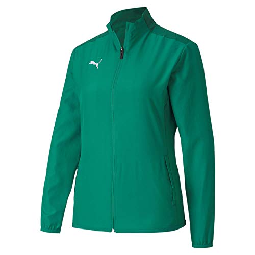 PUMA Damen teamGOAL 23 Sideline Jacket W Trainingsjacke, Pepper Green-Power Green, L von PUMA
