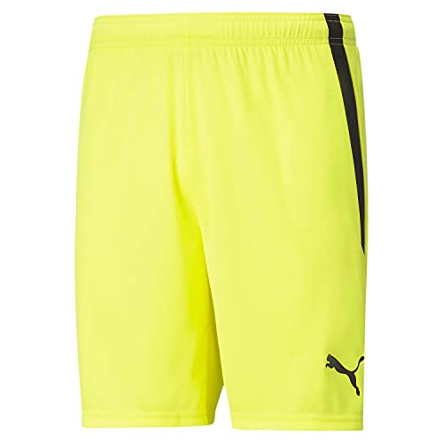 PUMA Teamliga Shorts, Fluo Yellow Bla, M von PUMA