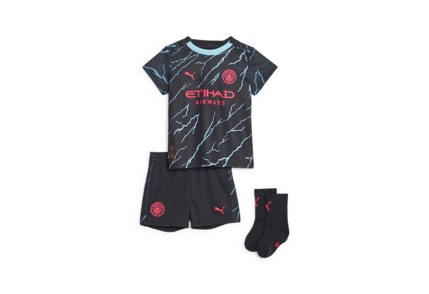 PUMA Trainingsanzug Manchester City 23/24 Ausweichtrikot Klein Jugendliche von PUMA