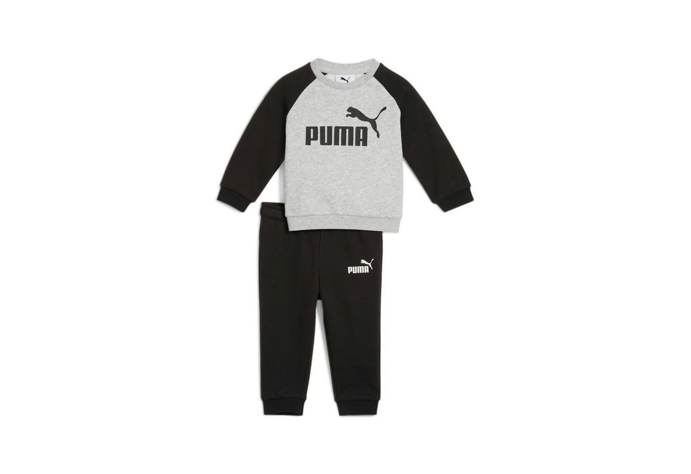 PUMA Trainingsanzug Puma Baby Jogginganzug MINICATS ESS Raglan Crew Set FL INF 686281 von PUMA