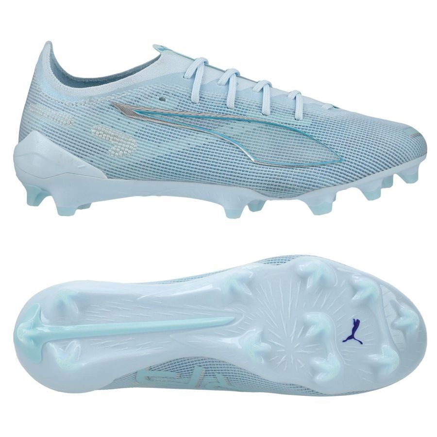 PUMA Ultra 5 Ultimate FG Light Up - Blau/Weiß/Türkis Damen LIMITED EDITION von PUMA