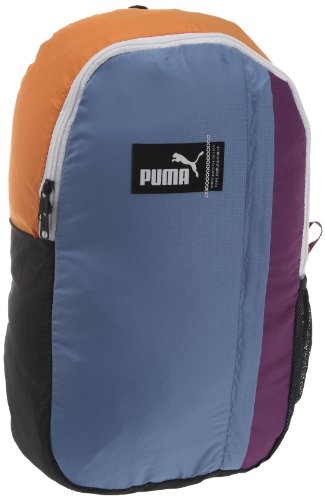 PUMA Uni Rucksack Pack Away, amaranth purple-blue yonder-jaffa orange, UA, 14.5 liters, 070342 05 von PUMA