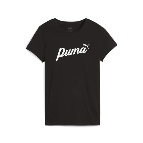 PUMA Unisex ESS+ Blossom T-Shirt, Puma Schwarz, L EU von PUMA
