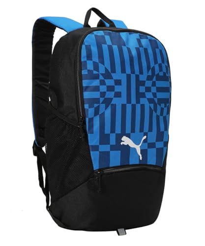 PUMA Unisex individualRISE Football Backpack Rucksack, Electric Blue Lemonade Black, Tek Beden von PUMA