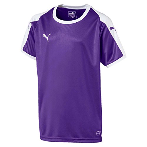 PUMA Unisex Kinder, LIGA Jersey Jr Jersey, Prism Violet-White, 152 von PUMA