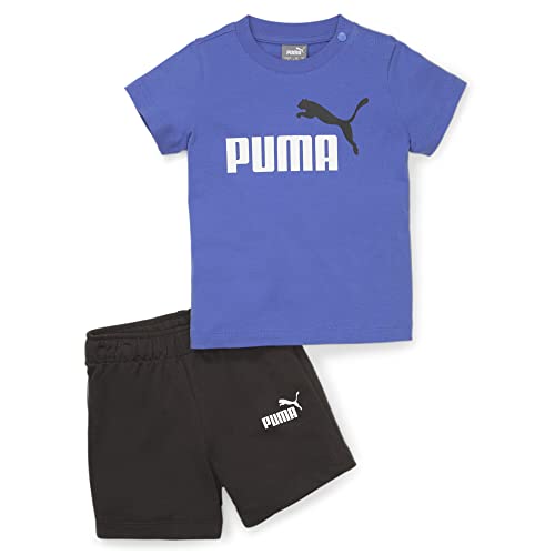 PUMA Unisex Kinder Minicats T-Shirt und Shorts Jogginganzug, Royal Sapphire, 62 von PUMA