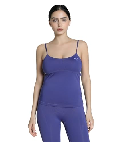 PUMA Unisex Move 2IN1 Tank - Regular Length Panzer, Blue Crystal, XL von PUMA