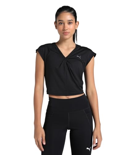 PUMA Unisex Move CLOUDPSUN Twist Tee - Regular Length T-Shirts, PUMA Black, XS von PUMA